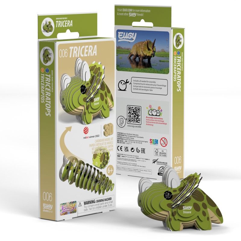 Tricera 3D Model Kit