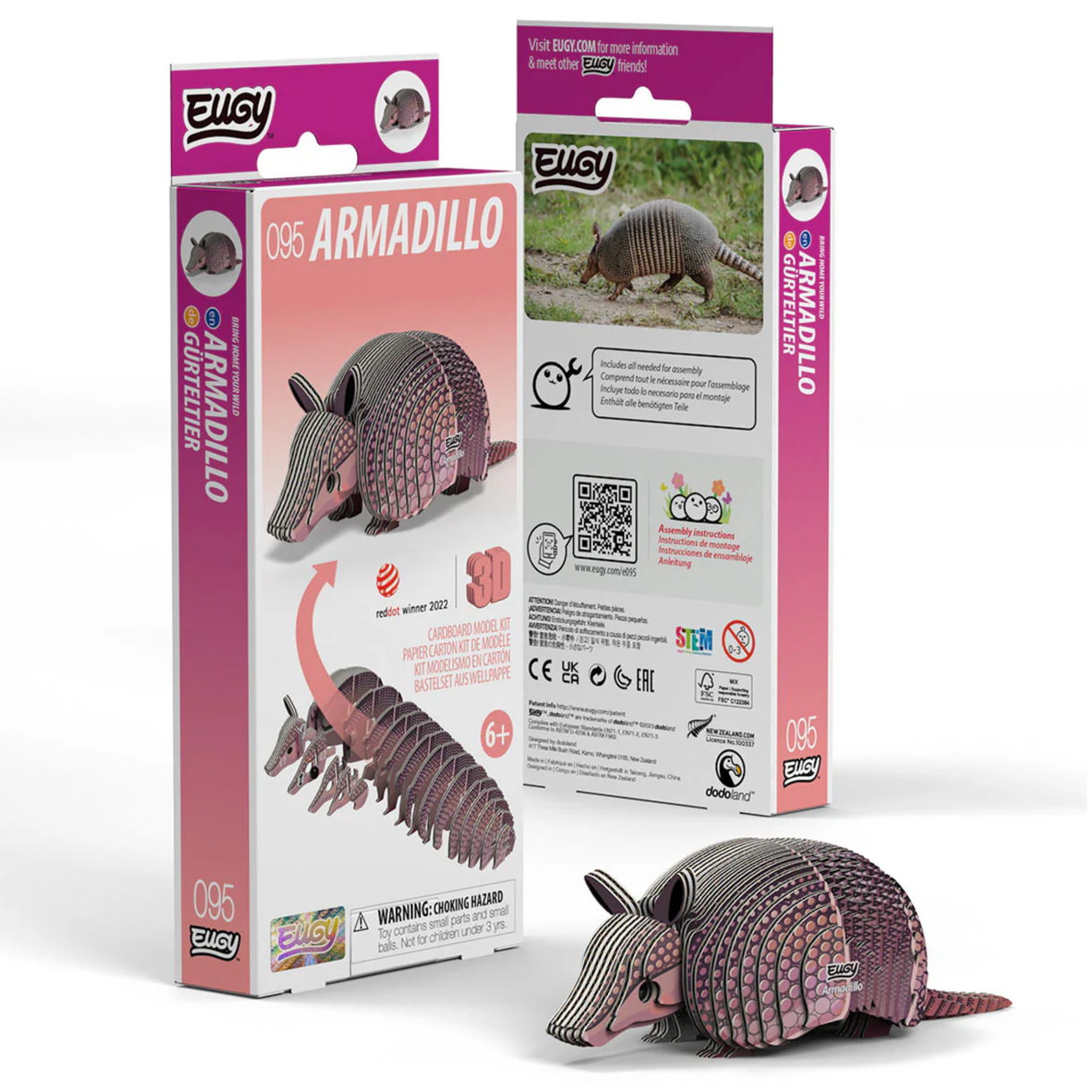 Armadillo 3D Model Kit