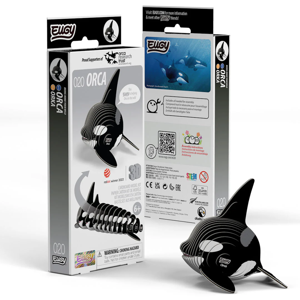 Orca 3D Model Kit